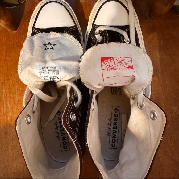 Brown High Top Converse - Picture 6 of 6